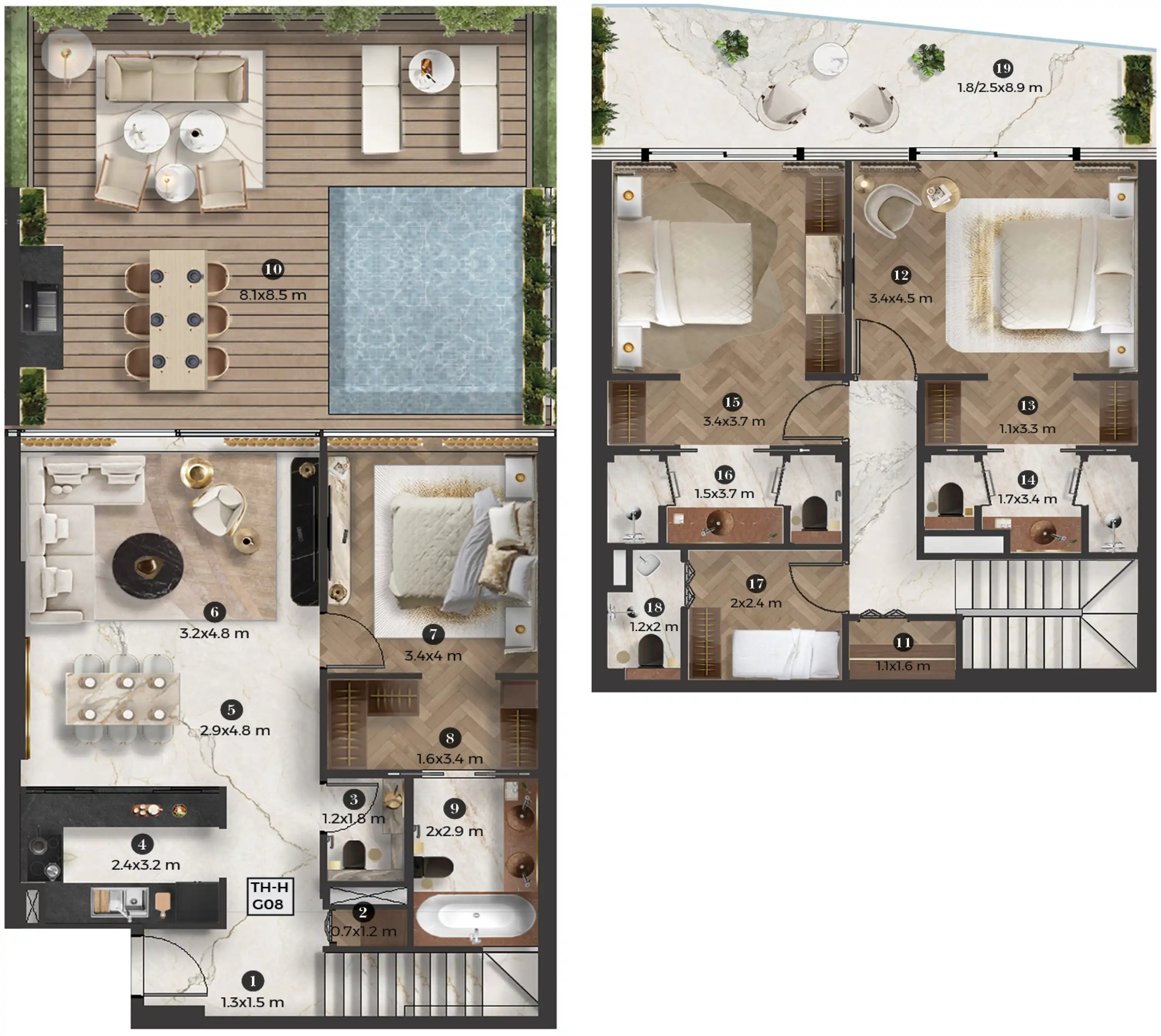 Планировка Stellar by Elie Saab