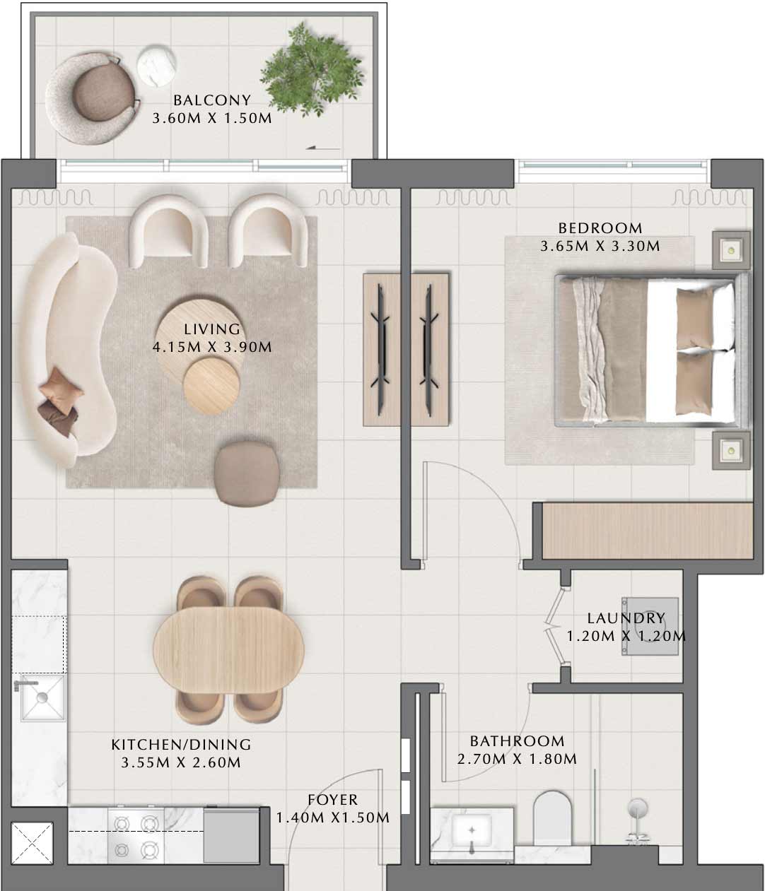 Floor Plans of Emaar Parkside Hills