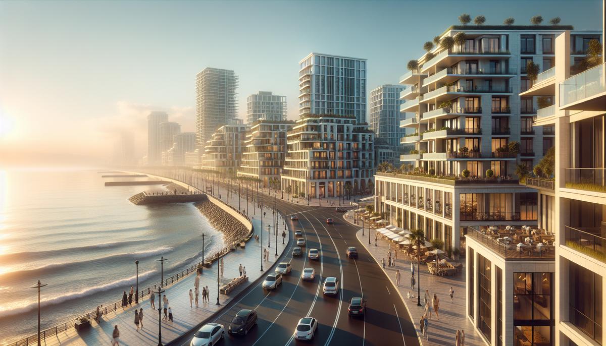 Новый Бульвар Батуми: плюсы и минусы для жизни и инвестиций Набережная Новый Бульвар и современные здания