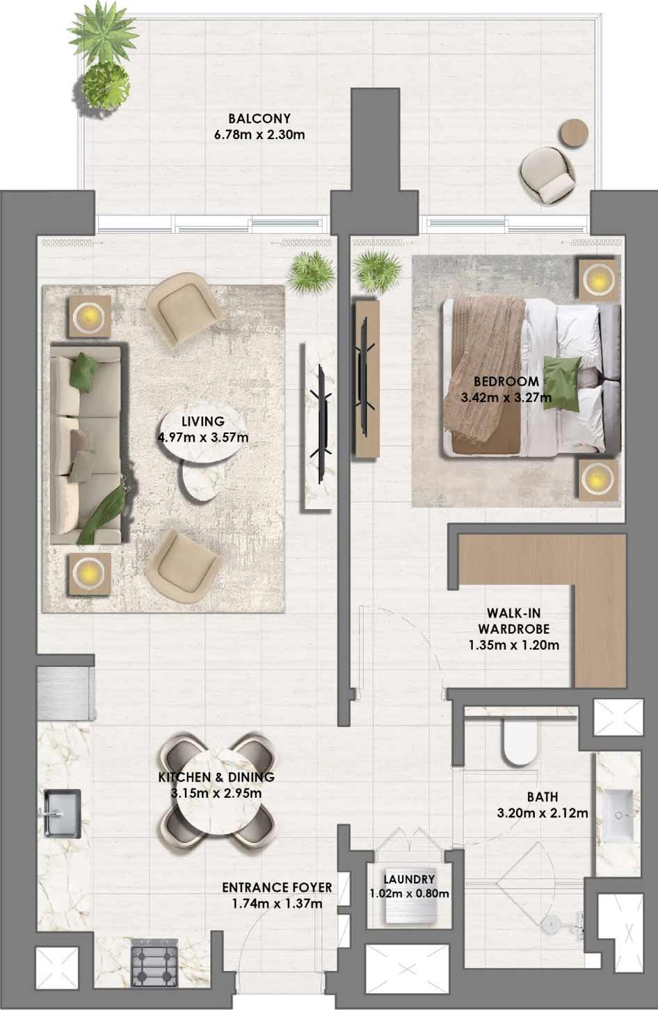 Floor Plans of Emaar Vida Residences Dubai Hills Estate