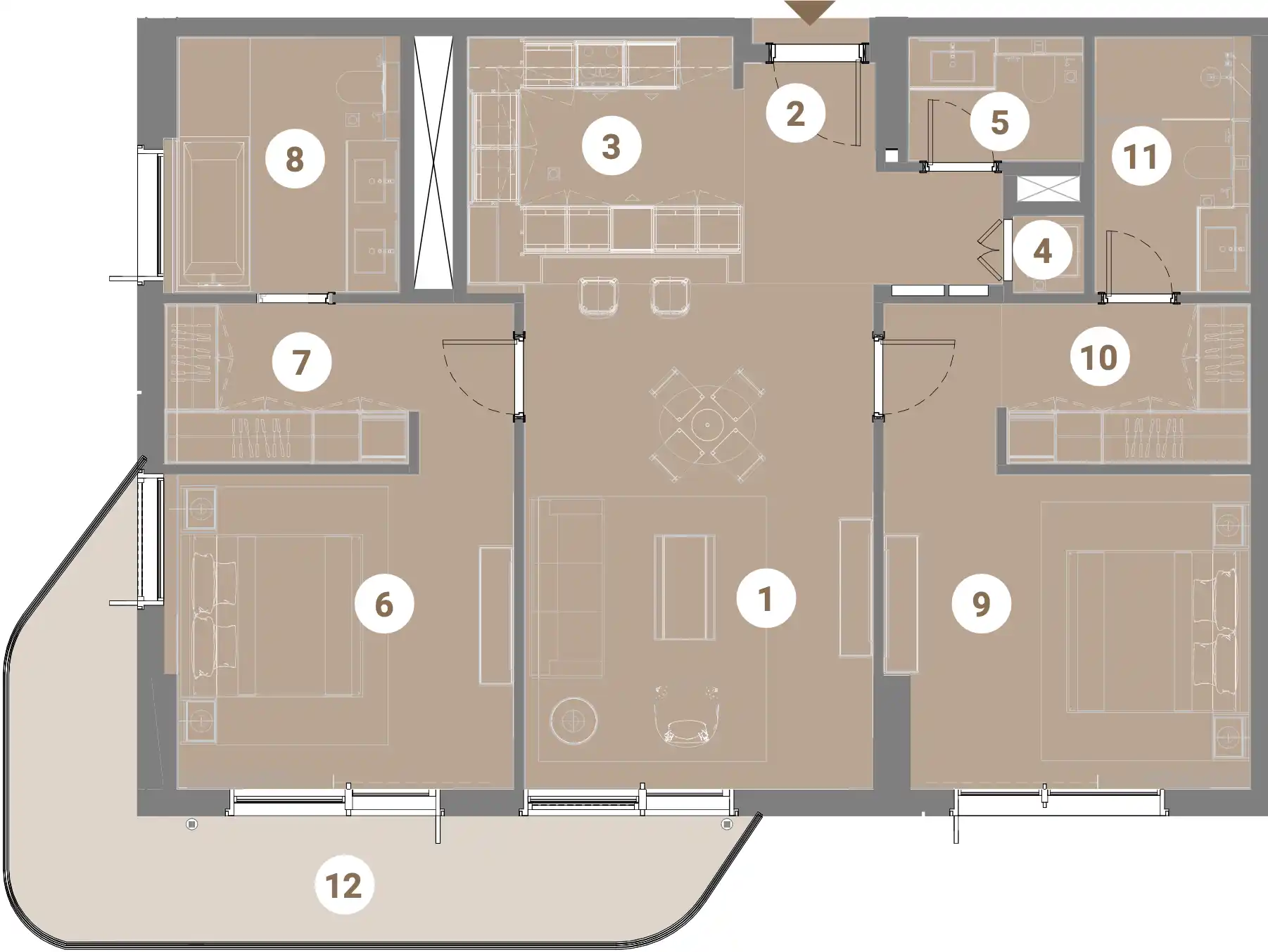 Floor Plans of Takaya Symphony