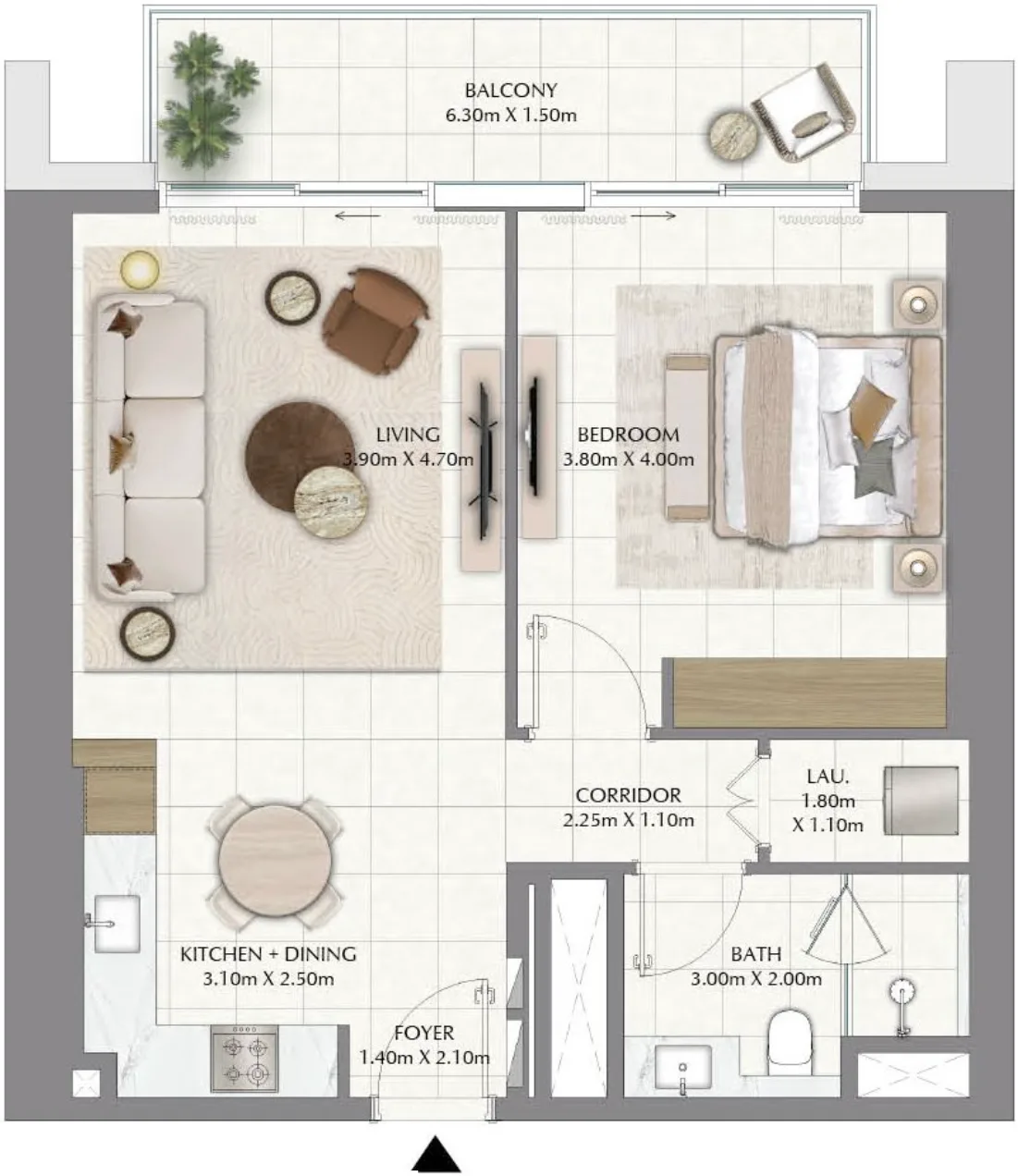 Floor Plans for Emaar Valia in Dubai