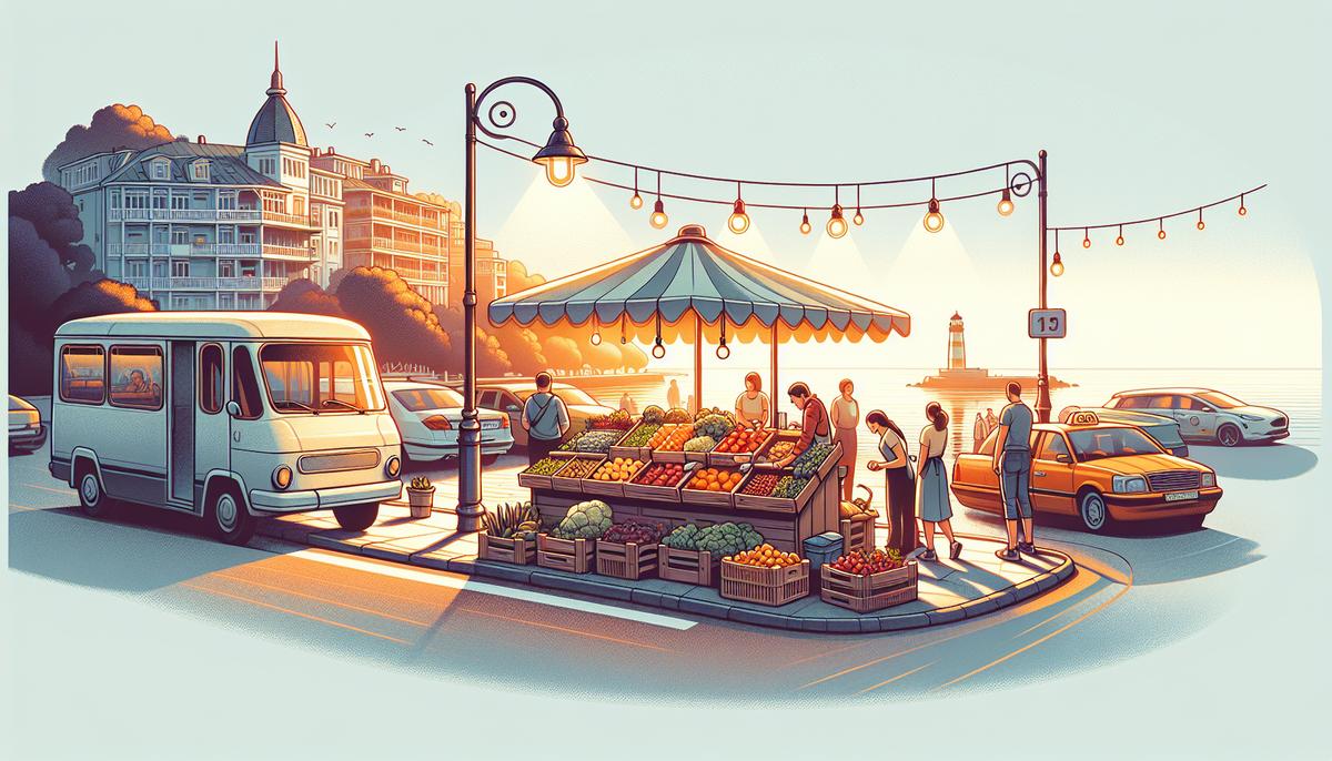 Цены на продукты, транспорт и услуги в Батуми Рынок и городской транспорт в Батуми — продукты, автобусы и городской пейзаж