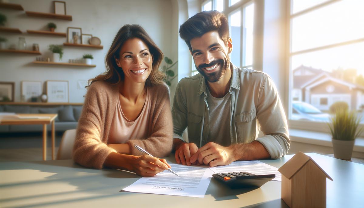 Реальные расходы при покупке квартиры в Грузии Человек просматривает документы о покупке квартиры в Грузии