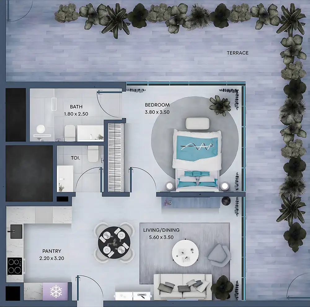 Floor Plans of Coventry Curve by GFS Developments