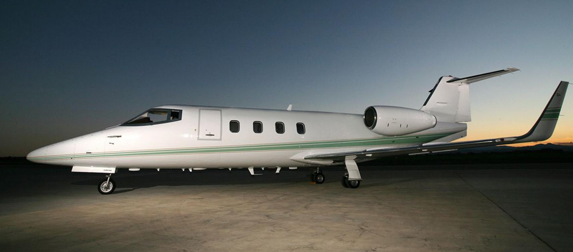 Book Private Air Charter on Learjet 55