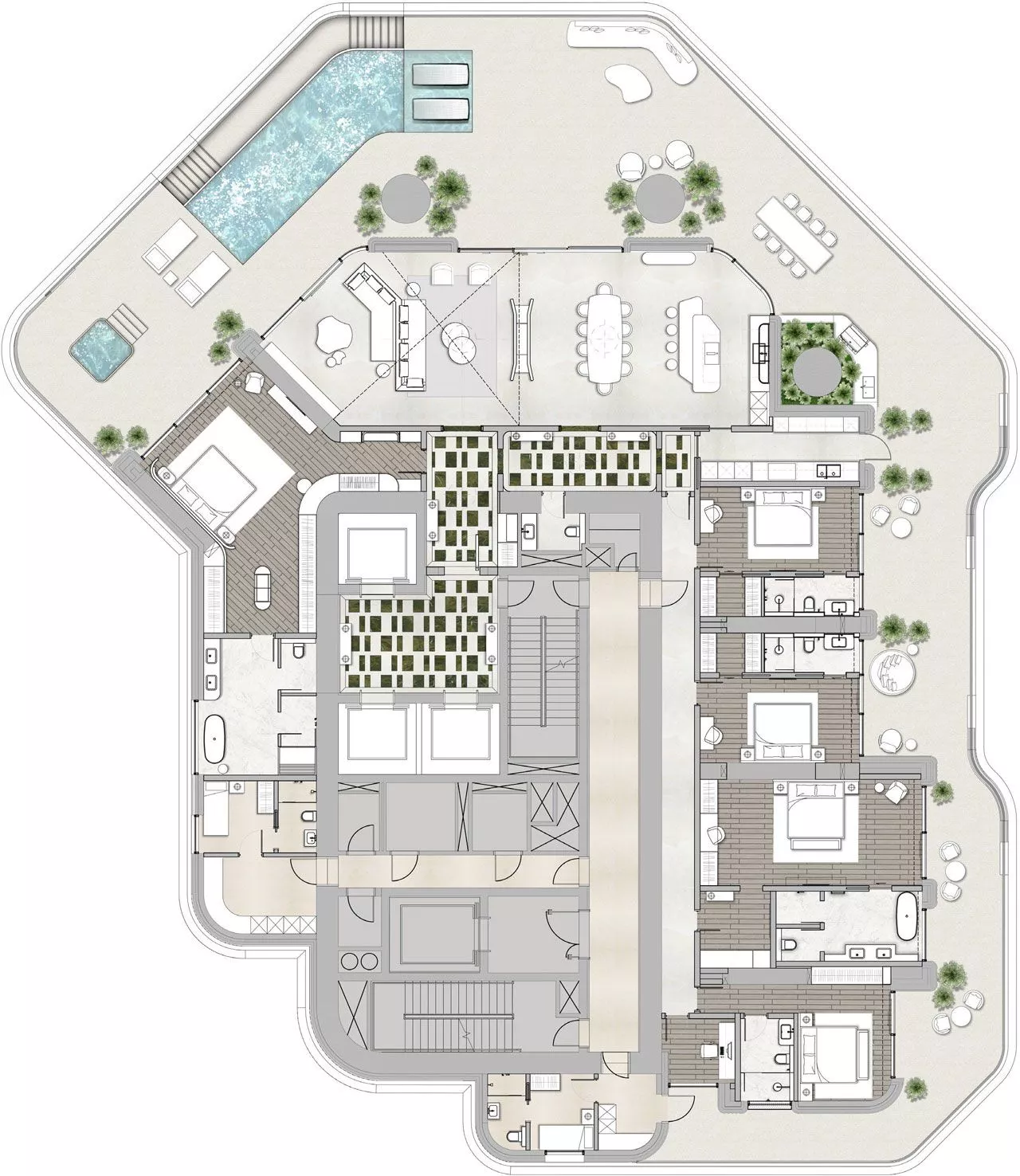 Floor Plans for Regent Residences Dubai Sankari Place in Dubai