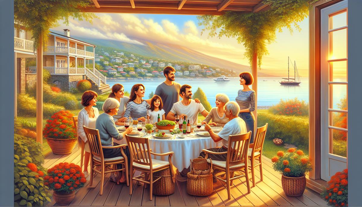 Традиции и культура Грузии: что удивляет иностранцев Грузинское застолье и традиции — люди за столом под тосты