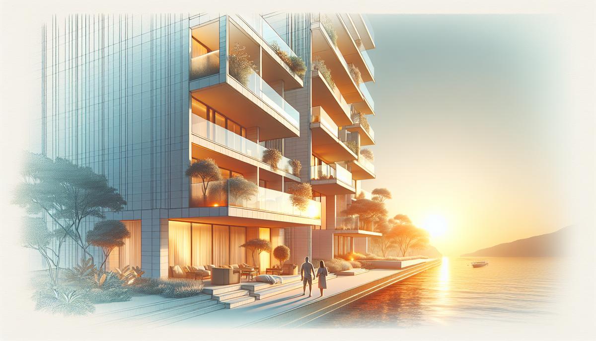 Как инвестировать в новостройки Батуми Современная новостройка в Батуми у моря