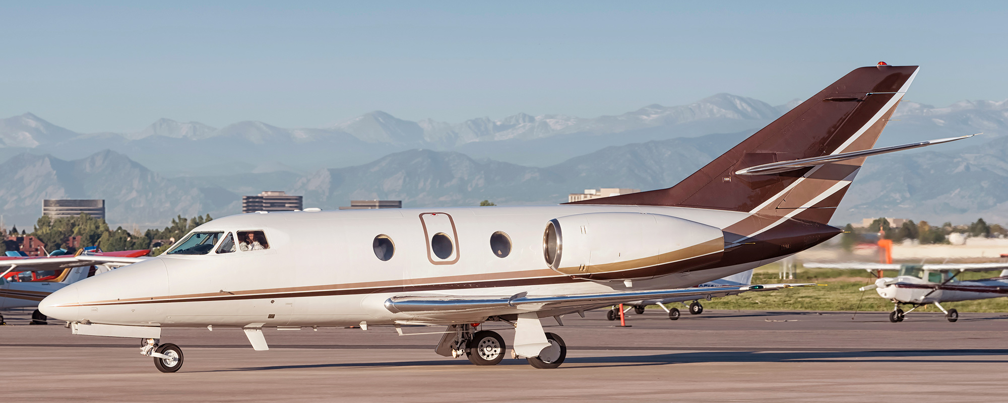 Book Private Air Charter on Falcon 10/100