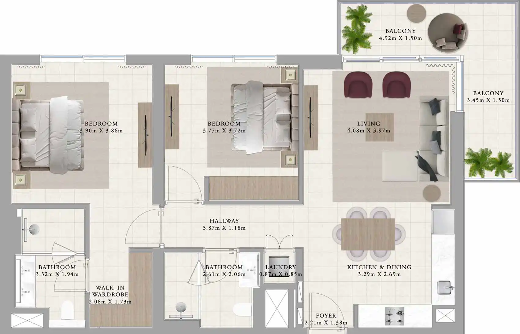 Floor Plans for Emaar Club Drive in Dubai