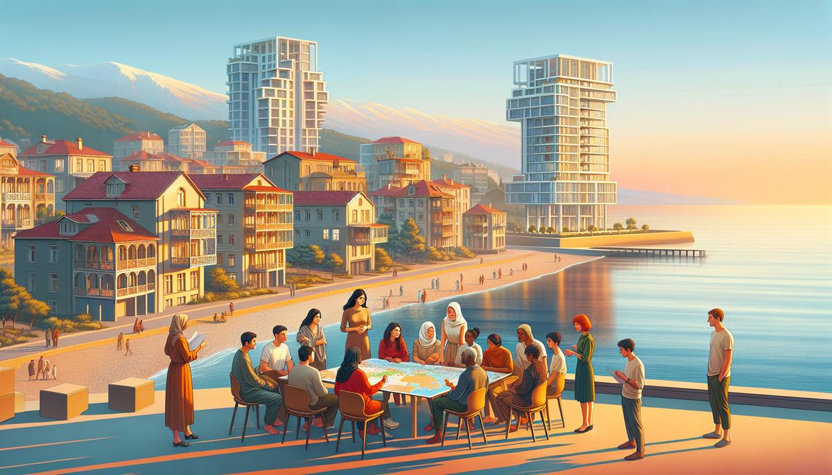 Сравнение новостроек и вторичного жилья в Батуми Сравнение новостроек и вторичного жилья в Батуми, вид дома и города