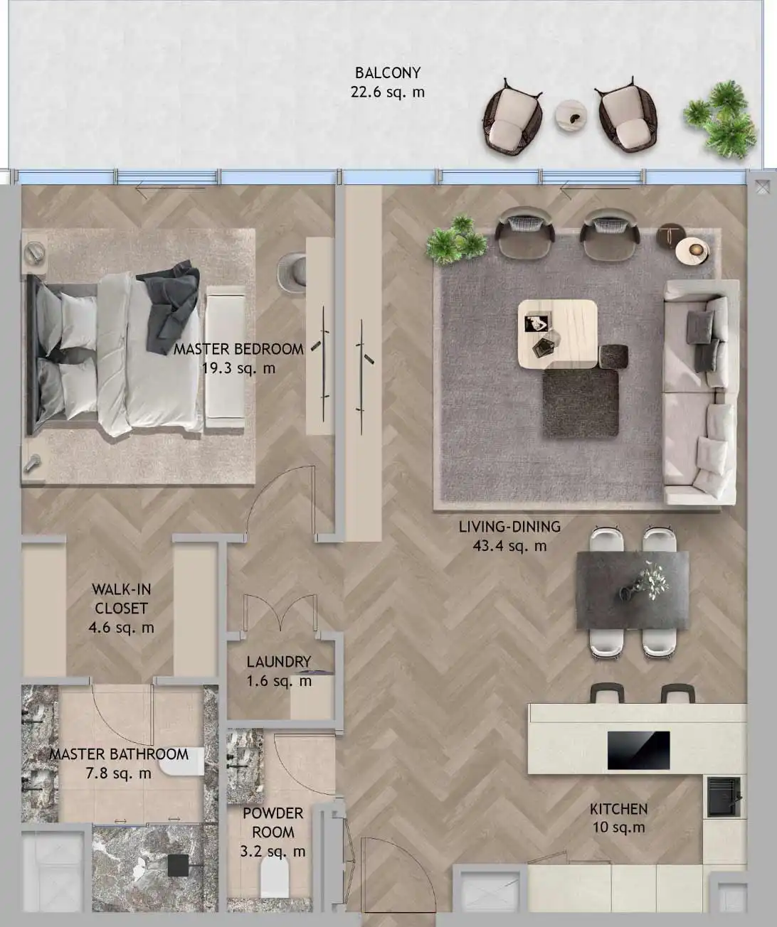 Floor Plans for Aldar The Source Terraces in Abu Dhabi