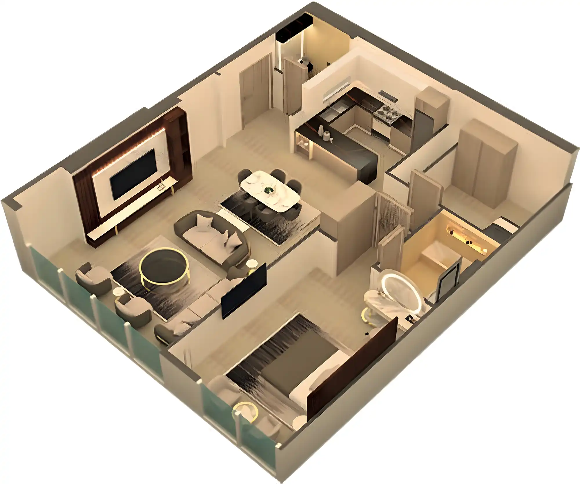 Floor Plans for Me Do Re 2 in Dubai