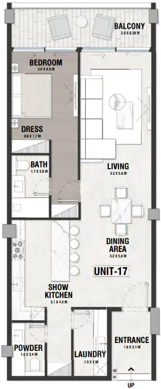 Floor Plans for Al Barari The Lofts in Dubai