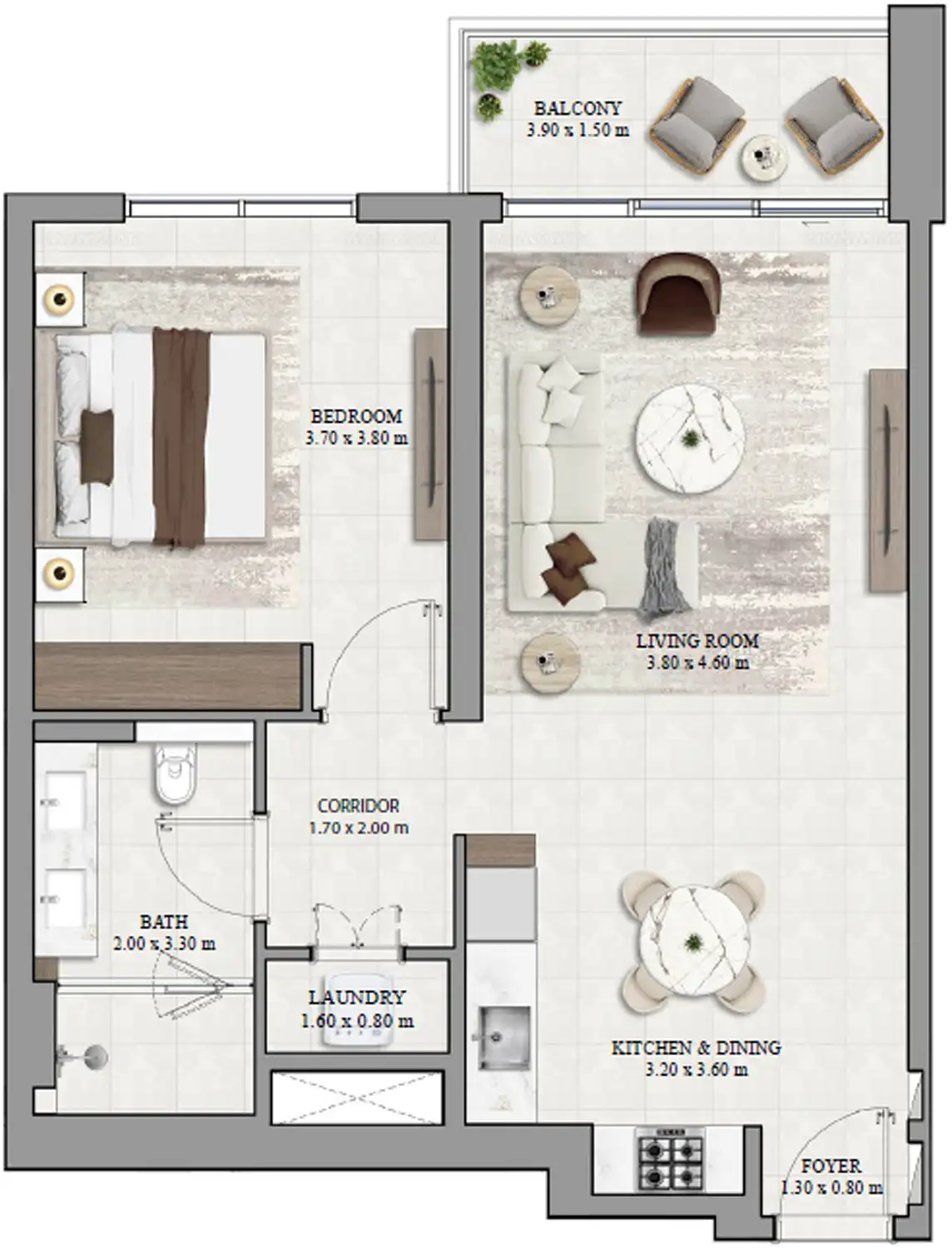 Floor Plans for Vista Ridge at Emaar South in Dubai