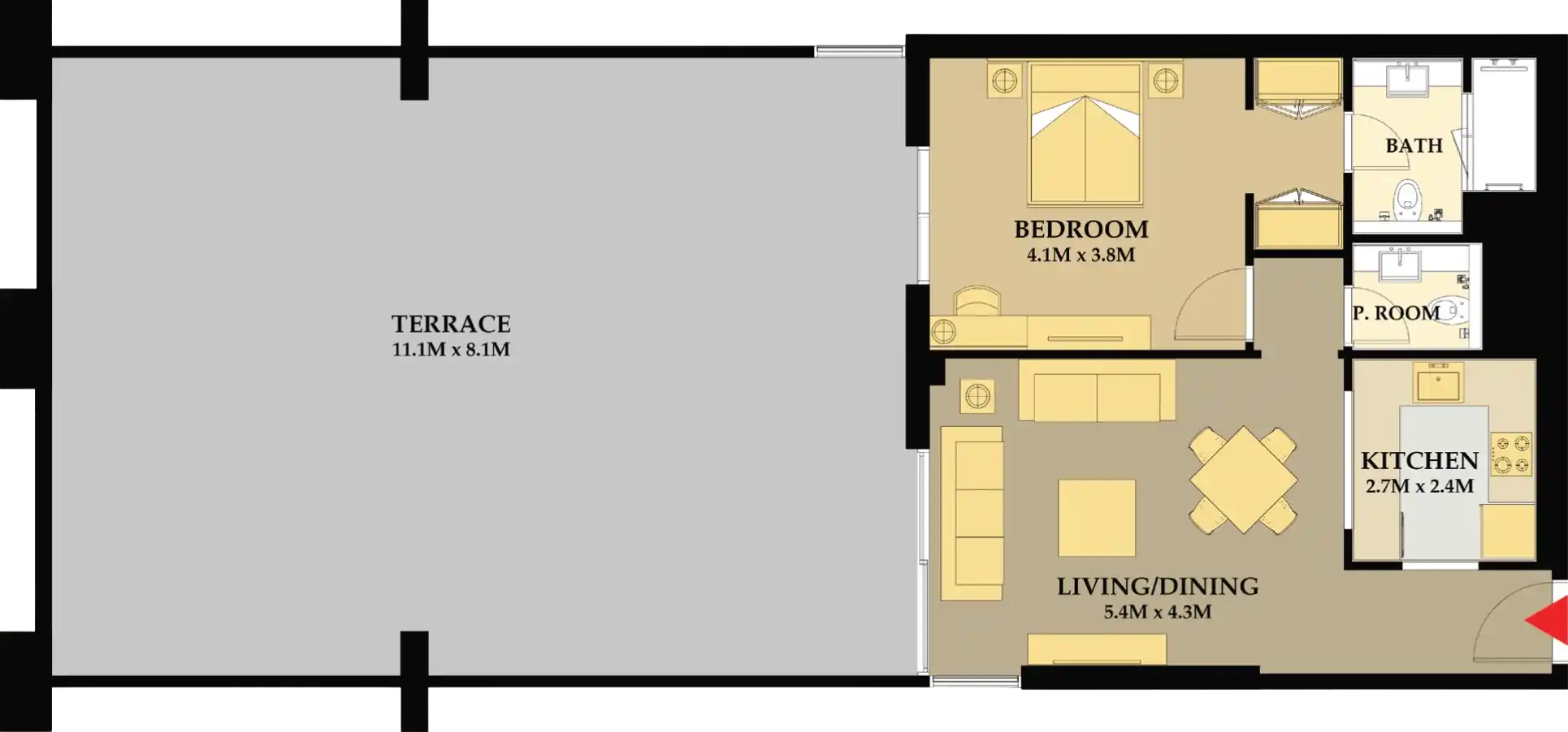 Floor Plans of Riva Residence