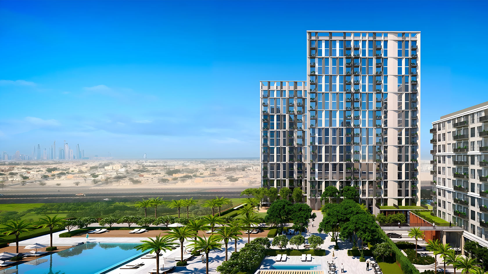 Апартаменты Socio Towers в районе Dubai Hills Estate (Дубай Хиллс Эстейт) – Inside Realty