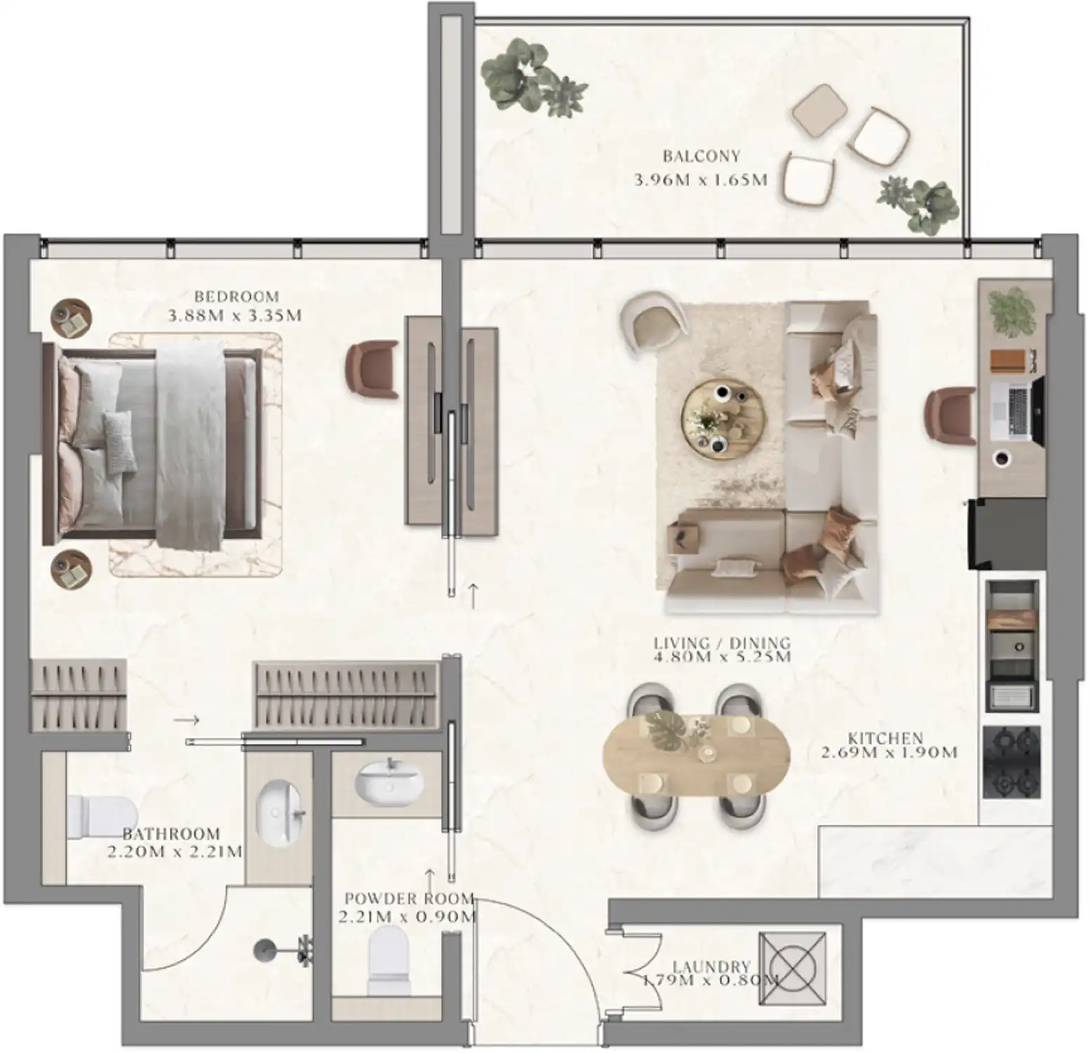 Floor Plans of The Collection at Taiyo