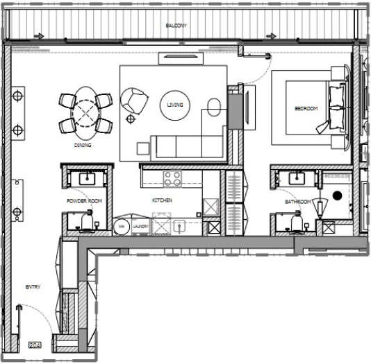 Floor Plans of Eden House The Canal