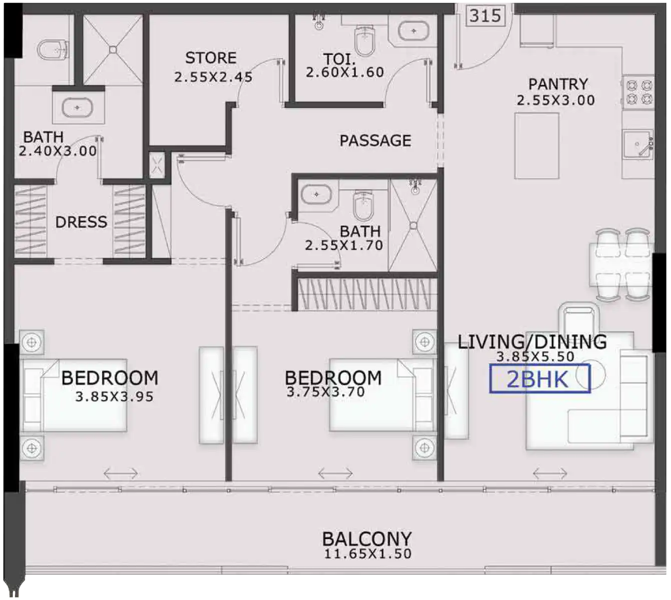 Floor Plans for 99 Parkplace JVC in Dubai
