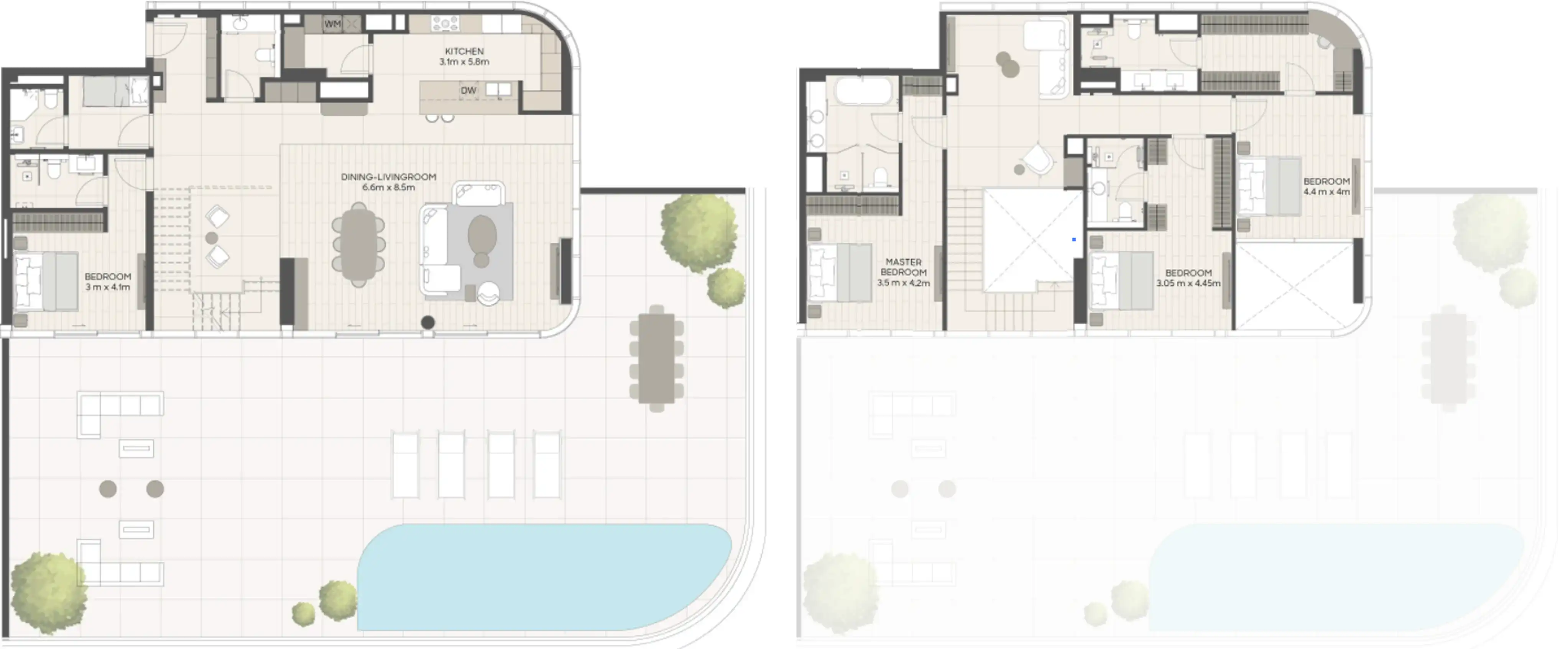 Floor Plans of LIV Oceanside