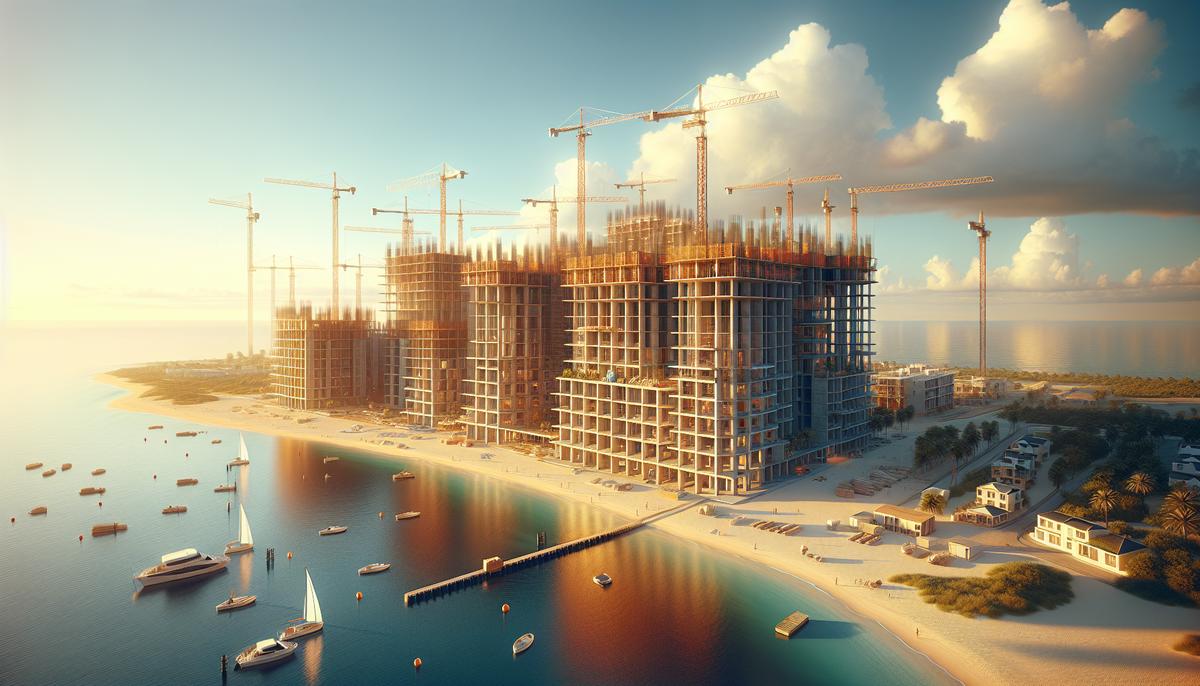 Новостройка у моря: как проверить качество строительства и сроки Строящаяся новостройка на берегу моря