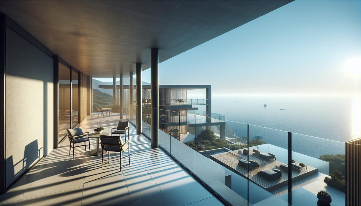 Вид на море в Батуми: как проверить, что его не перекроют Балкон с видом на море и строящаяся застройка