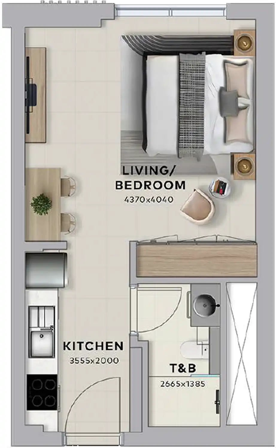 Планировка Aldar Yas Living