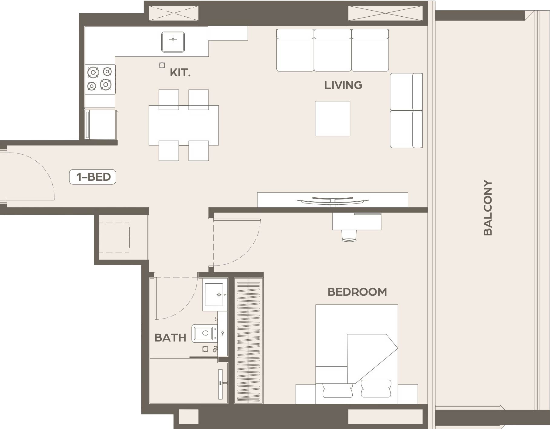 Floor Plans of Binghatti Ivory