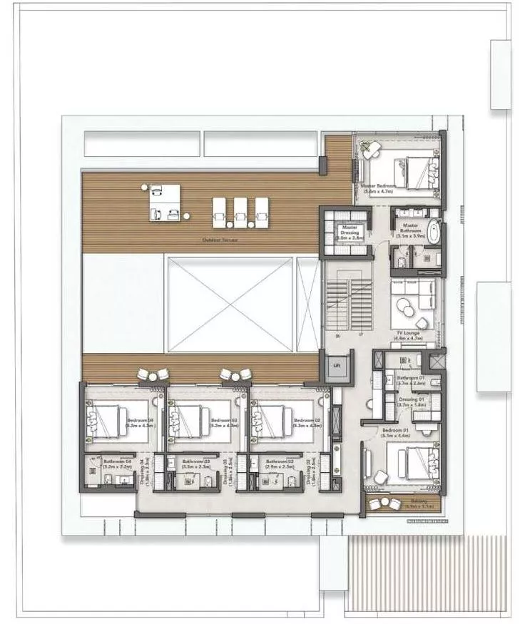 Floor Plans for IMKAN SHA Residences in Abu Dhabi