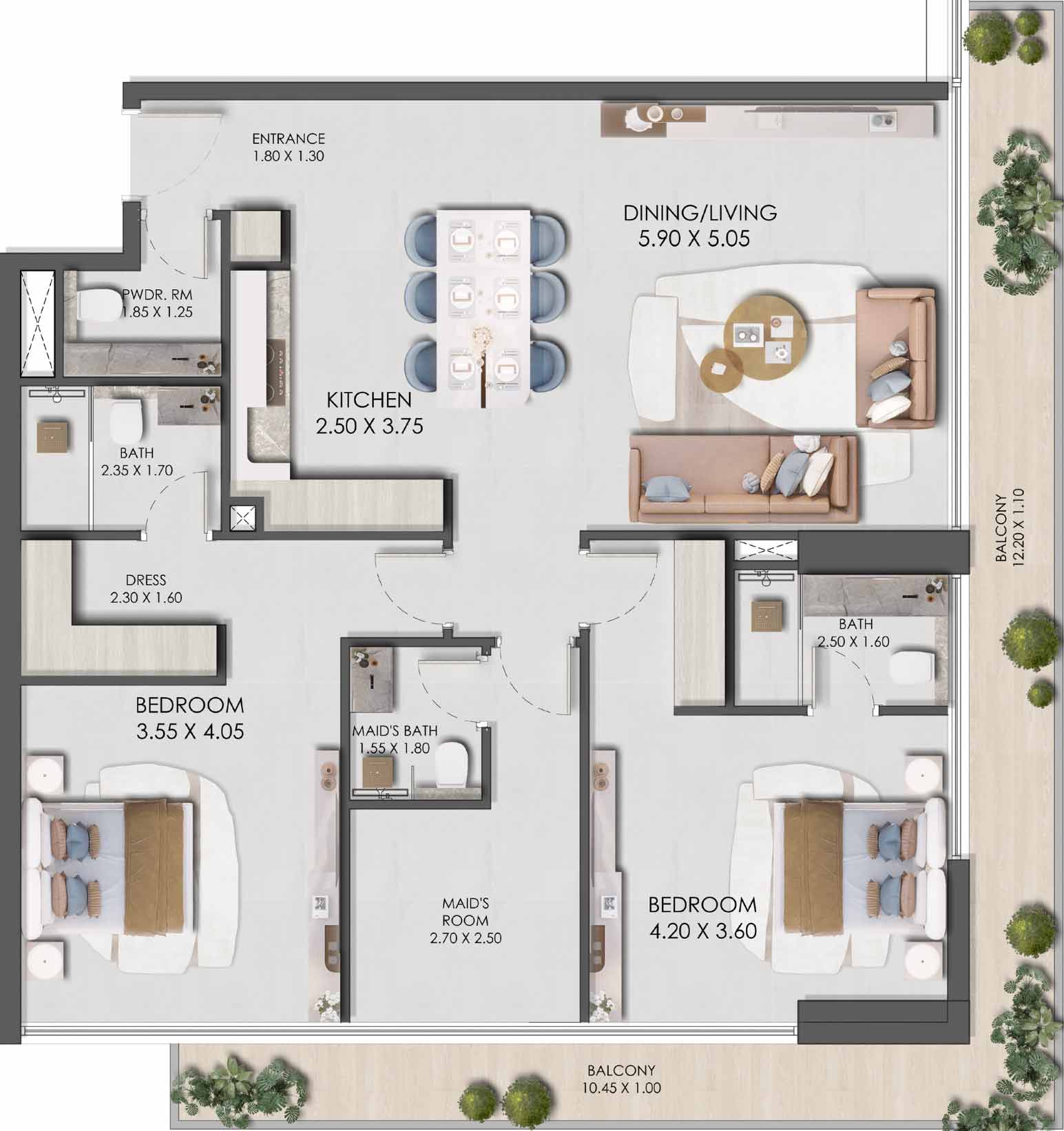 Floor Plans of Prescott Legado