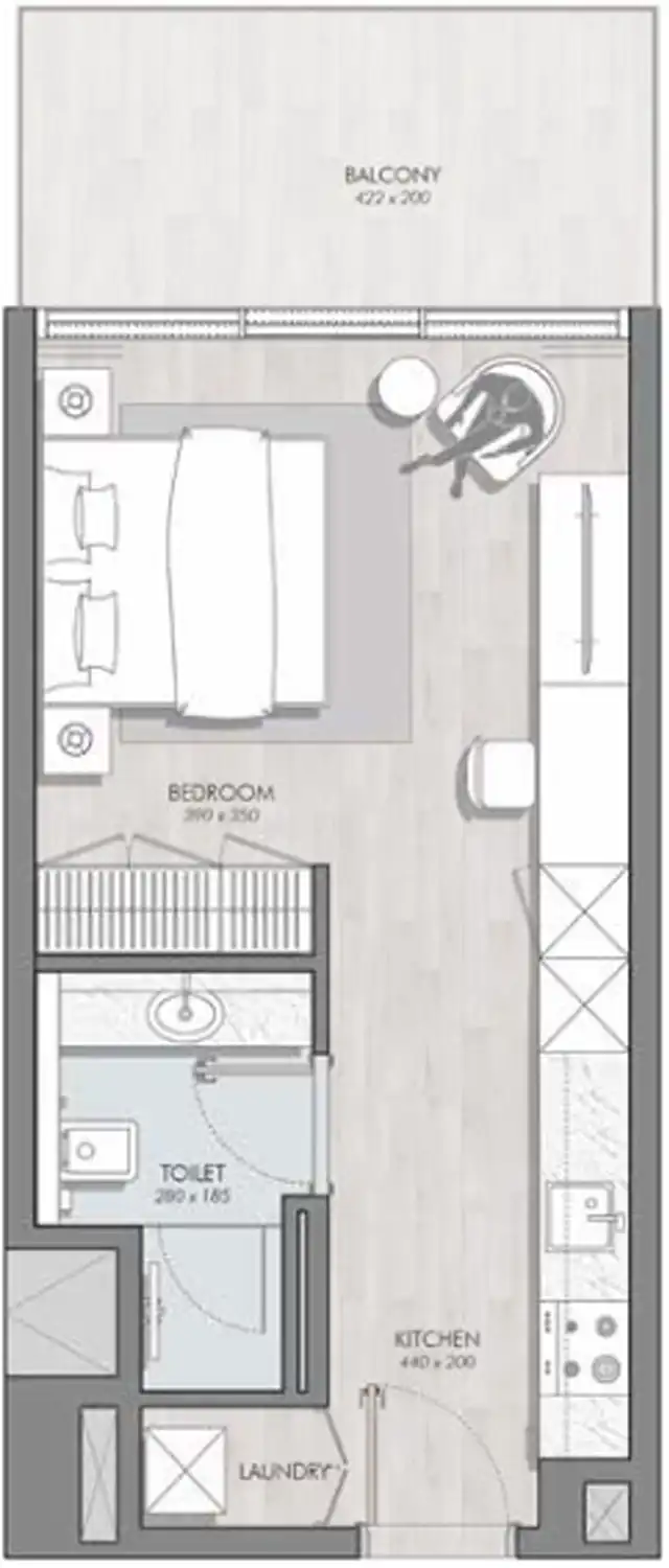 Планировка Avant Garde Residences 2