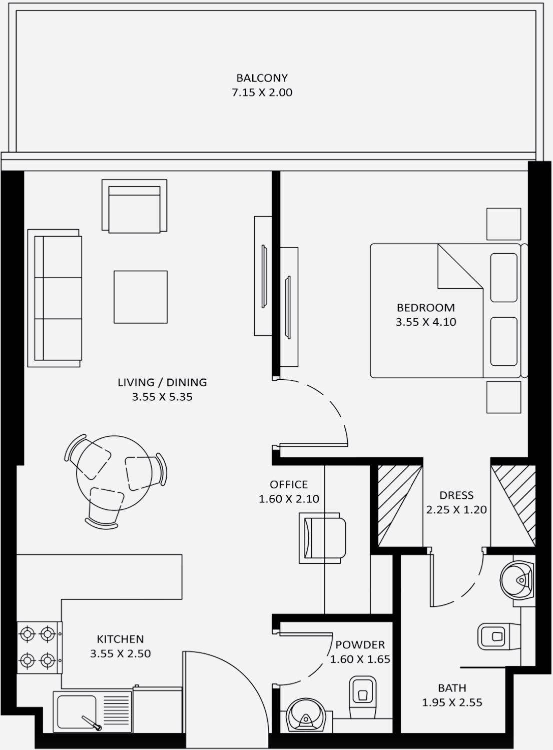 Планировки Danube Diamondz JLT