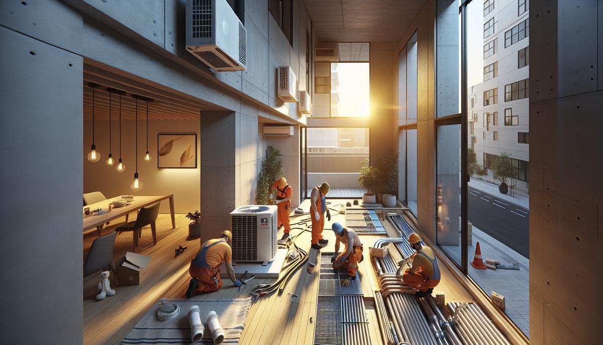 Отопление и кондиционирование при ремонте в Батуми: что выбрать Монтаж кондиционера и отопительных приборов