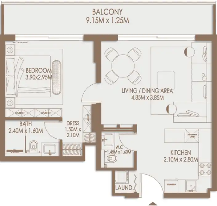 Планировка Veona by Gutti