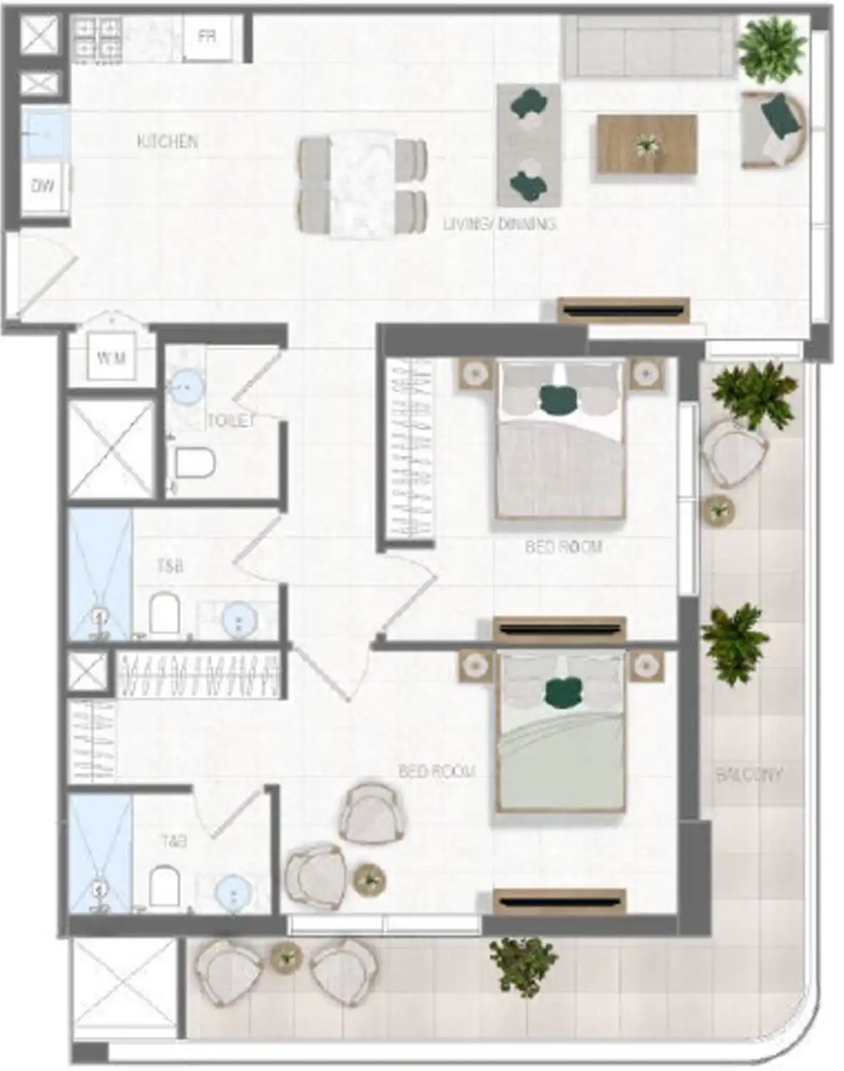 Floor Plans for Object 1 VERDAN1A 5 in Dubai