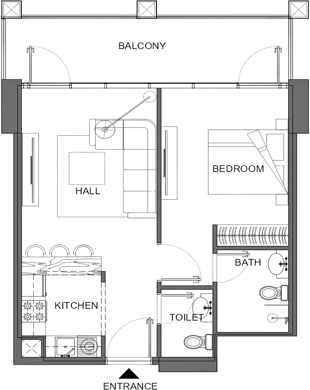 Floor Plans for Vento Tower in Dubai