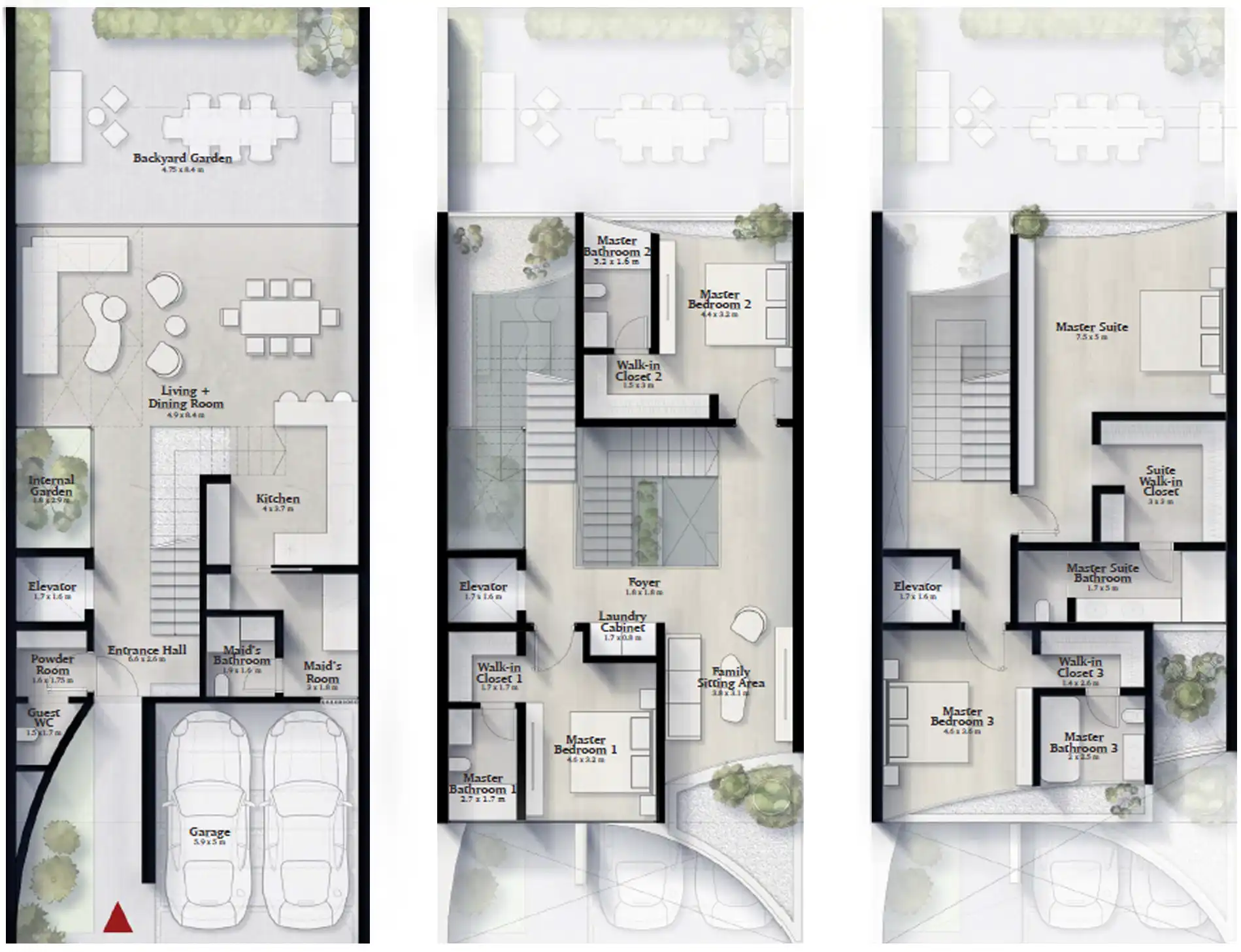 Планировка Lunaya by Zaya