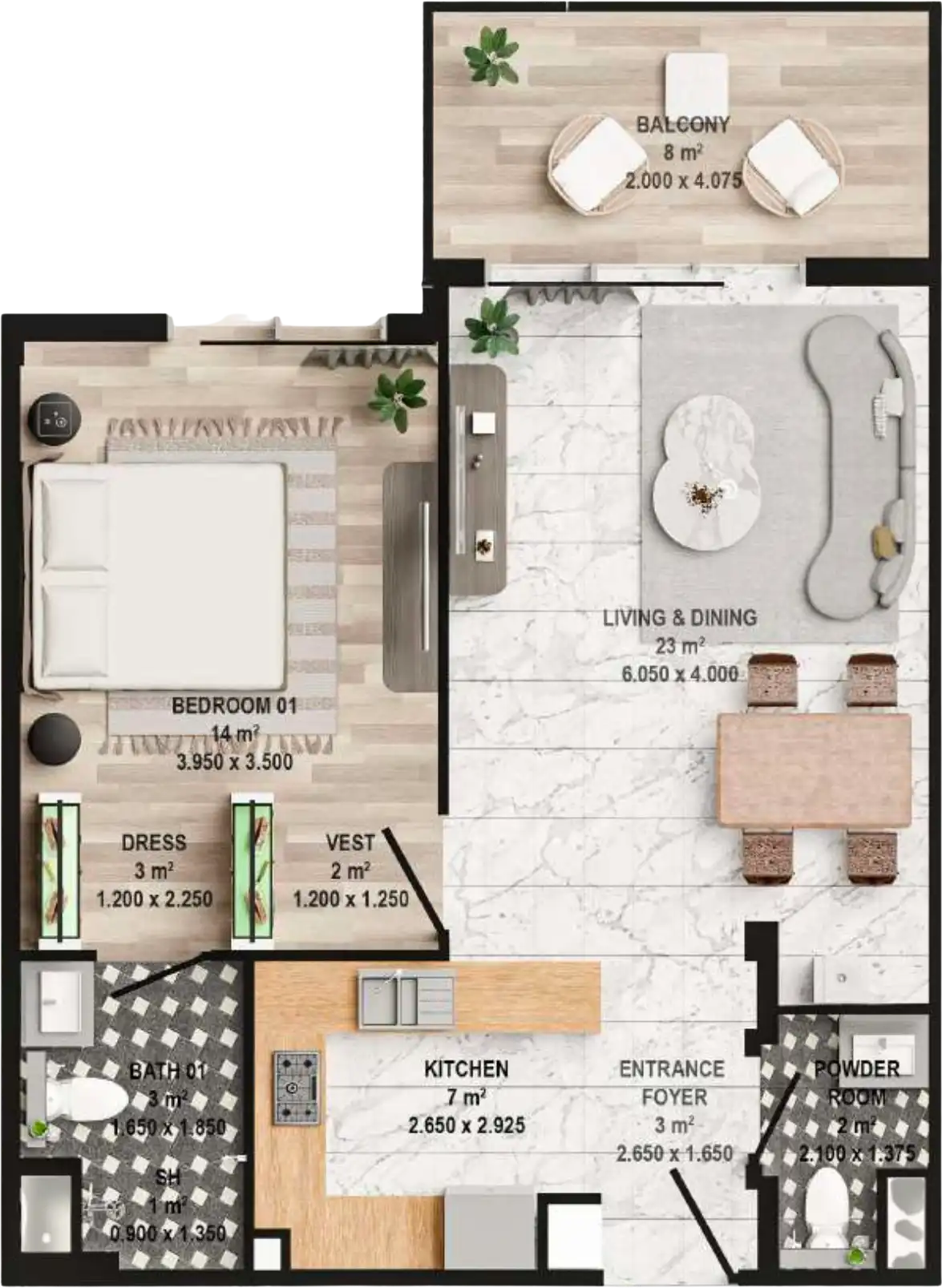 Floor Plans of Aura Elegance