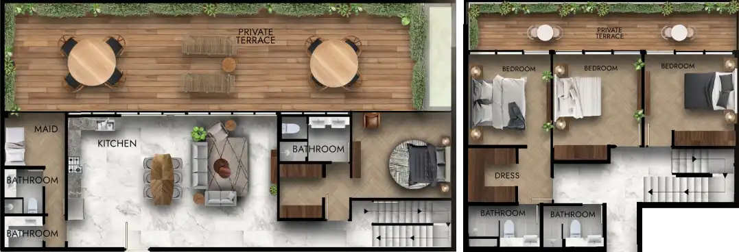 Планировки Lucky Royale Residence