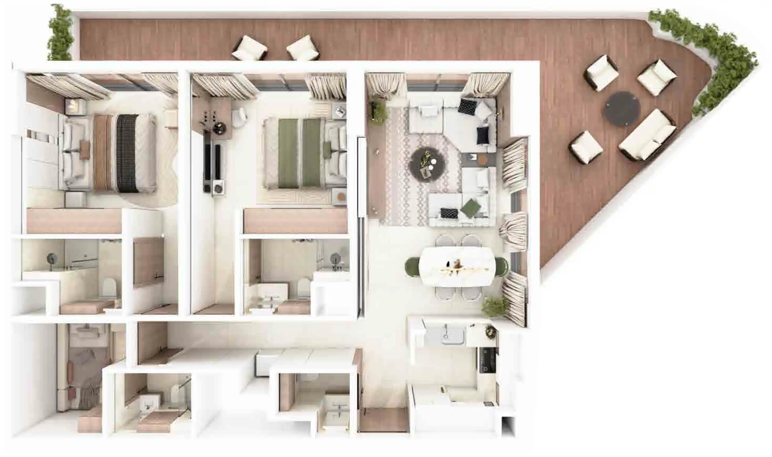 Floor Plans for Barari Gate by ADE in Dubai