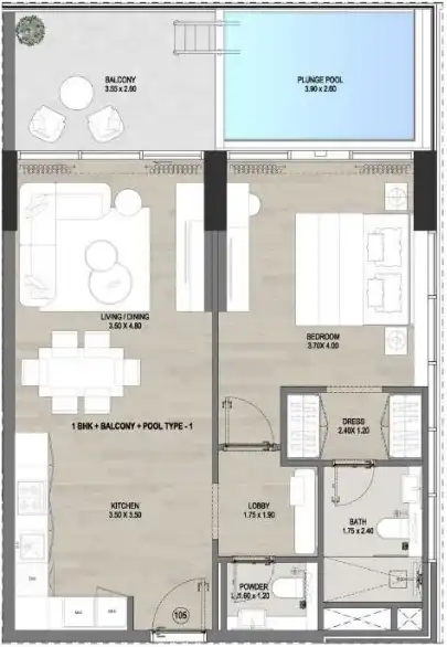 Floor Plans for NAS 3 in Dubai