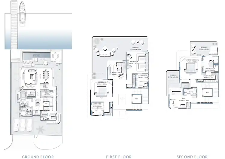 Floor Plans for Anantara Mina Ras Al Khaimah Residences in Ras Al Khaimah