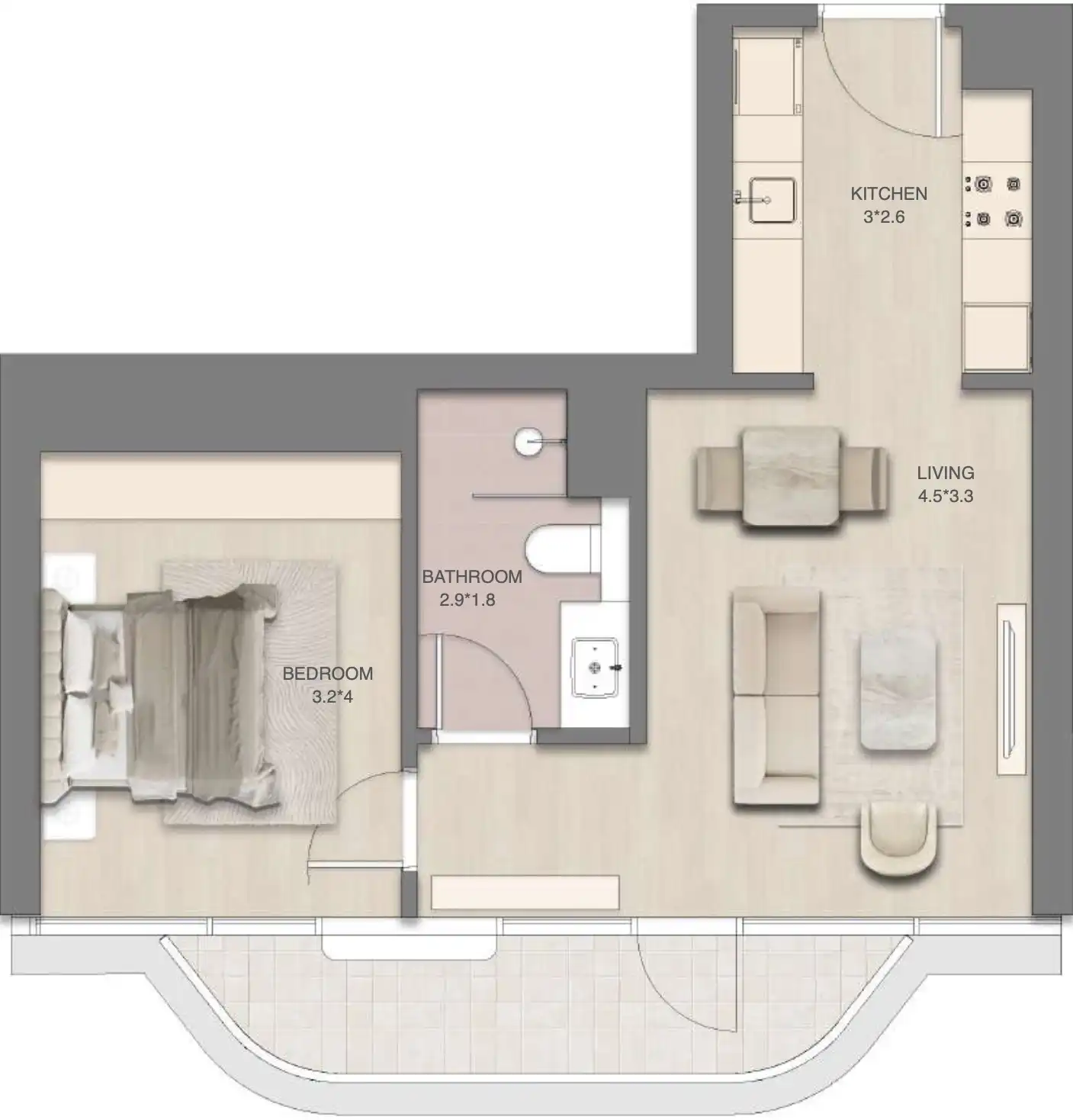 Floor Plans for Mirasol by RAK Properties in Ras Al Khaimah