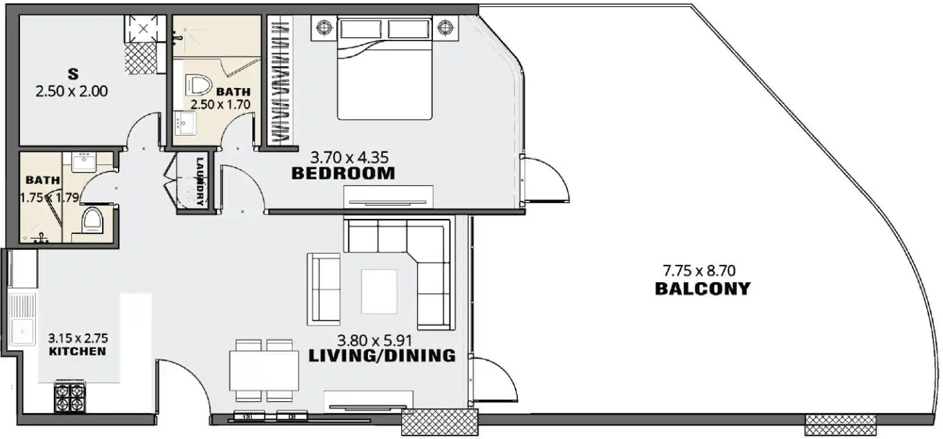 Floor Plans of Volna by Kasco