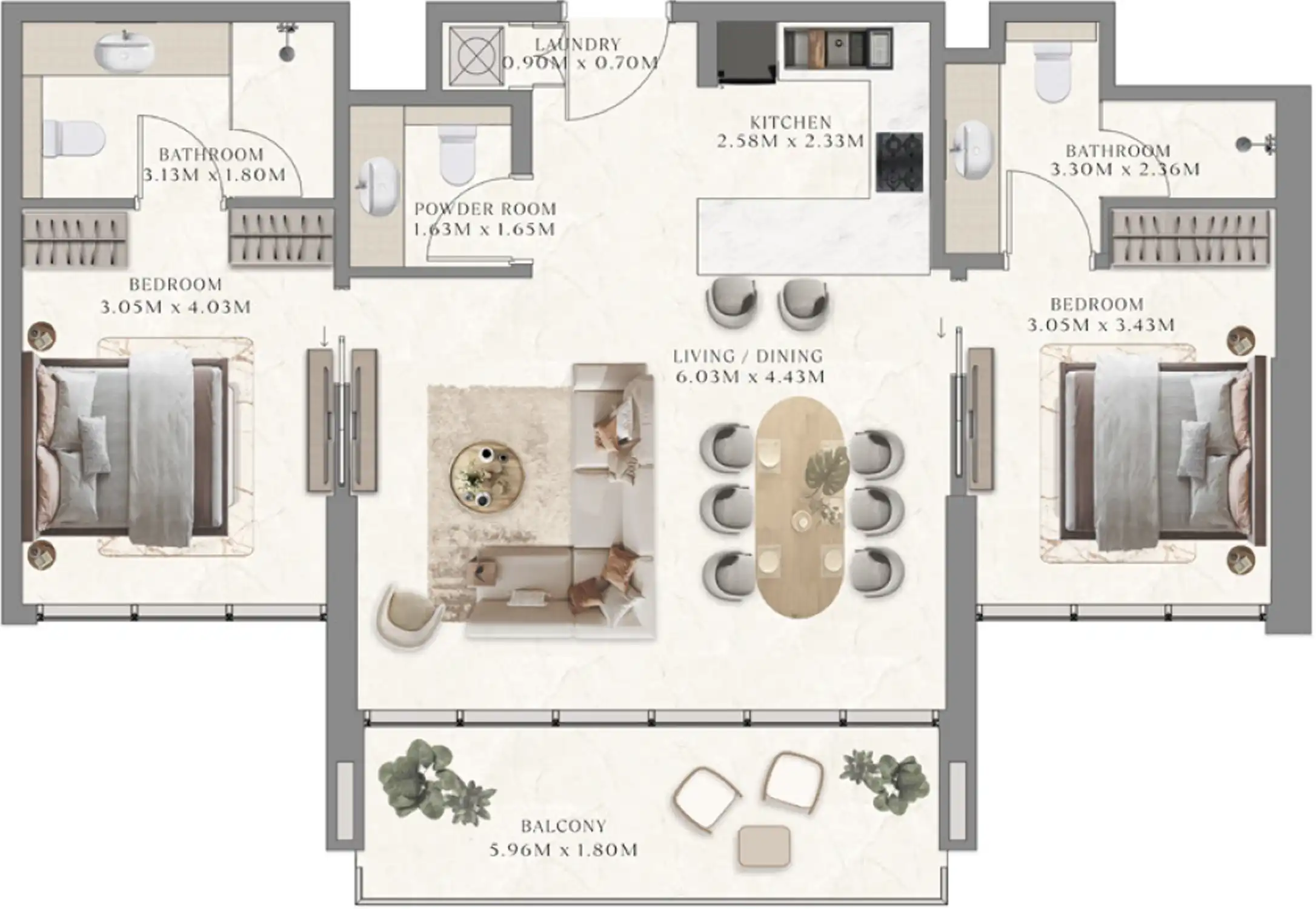 Floor Plans of The Collection at Taiyo