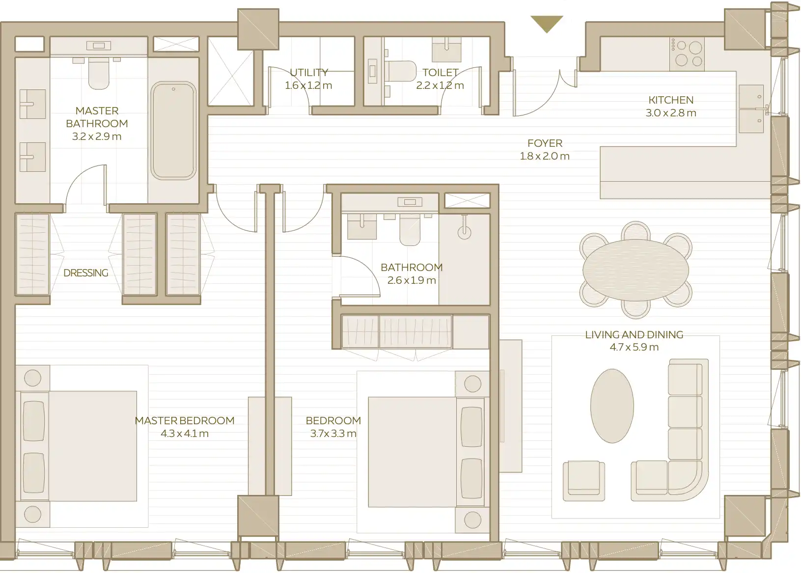 Floor Plans of Al Waha Residences at Expo City Dubai