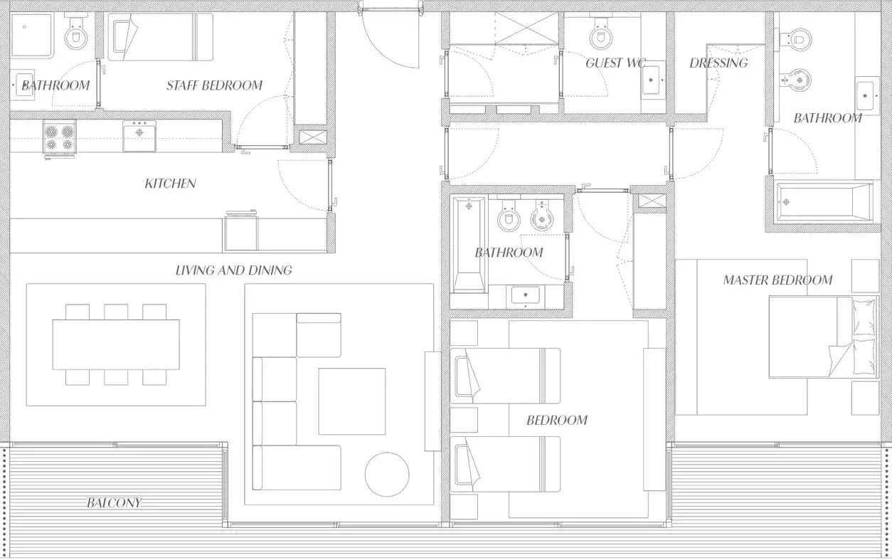 Floor Plans for Gateway Porto in Ajman