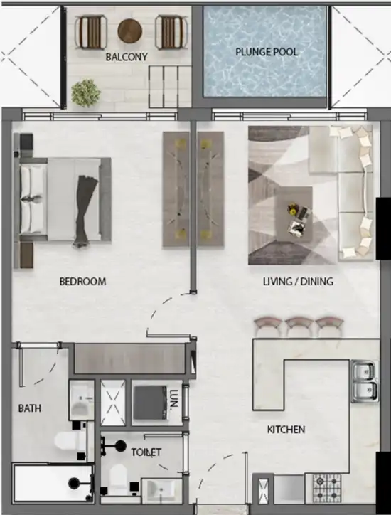 Floor Plans for Avana Residences in Dubai